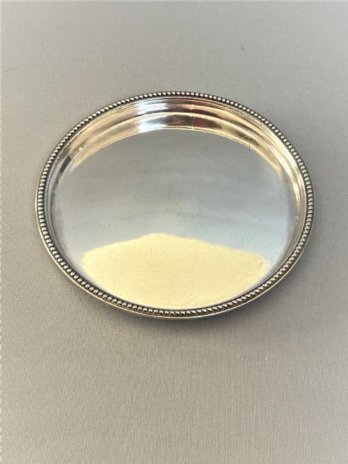 A Gorgeous 18th Century Irish Silver Trinket/cuff Links Dish