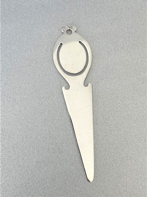 fig 1. A gorgeous silver & enamel bookmark