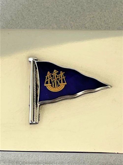 fig 1. A fine silver & enamel match box case