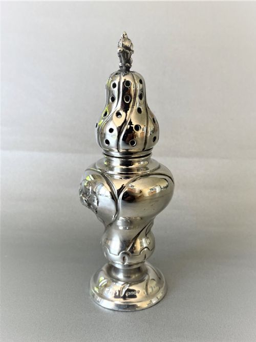 A Berthold Muller Chester Silver Sugar Caster