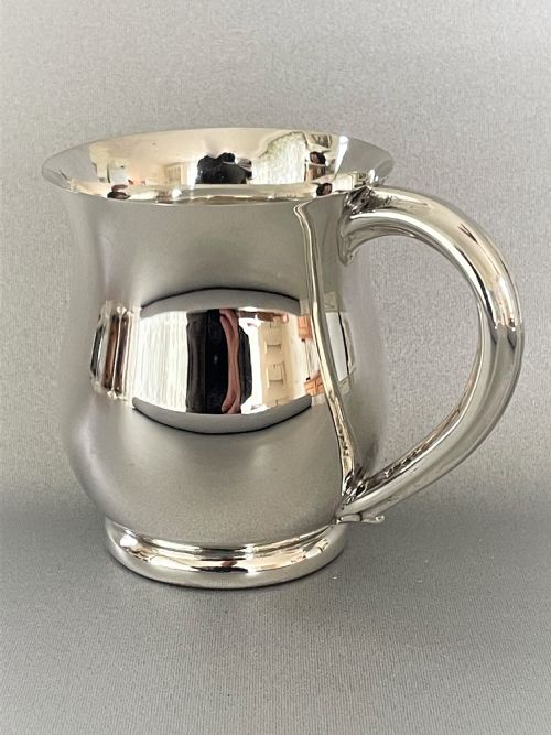 A Lovely Quality Small Silver Christening Mug