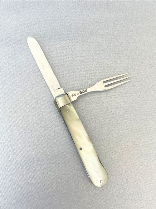 A Desirable Victorian Silver Campaign Duo