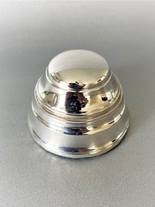 An Unusual George V Small Silver Trinket Box