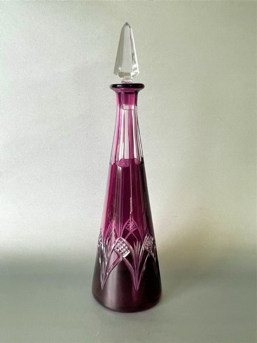 A Gorgeous Nancy Crystal Cut Glass Liqueur Decanter