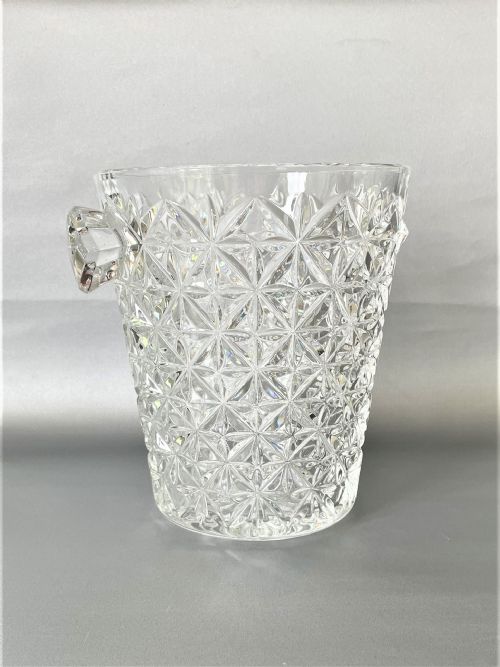 An Art Deco Glass Champagne Bucket