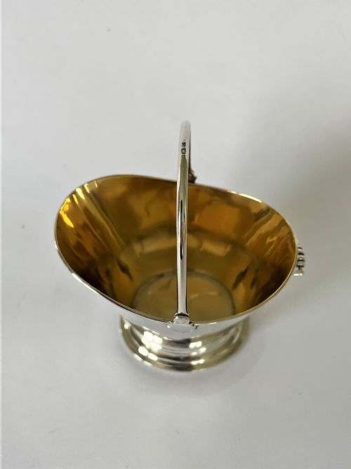 fig 1. A Stunning Novelty Edwardian Silver 'coal Scuttle' Sugar Bowl