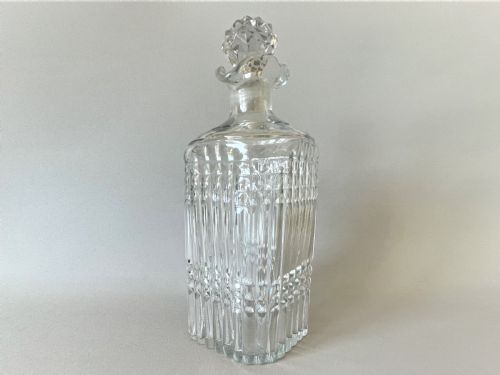 fig 1. A Charming Georgian Cut Glass Spirit Decanter