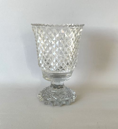 A Fabulous Victorian Cut Glass Sweetmeat Goblet