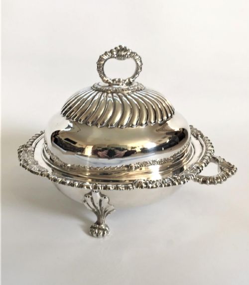 A Handsome Victorian Silver Plated Warming Dish