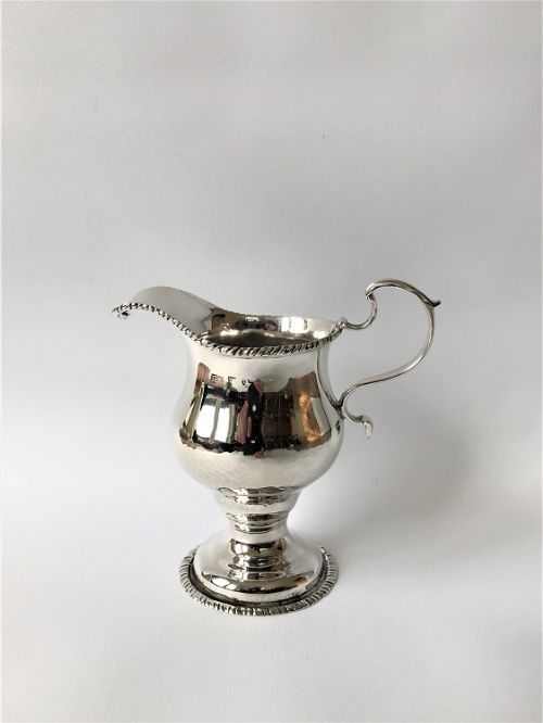 A Lovely Mid 18th Century Silver Cream Jug