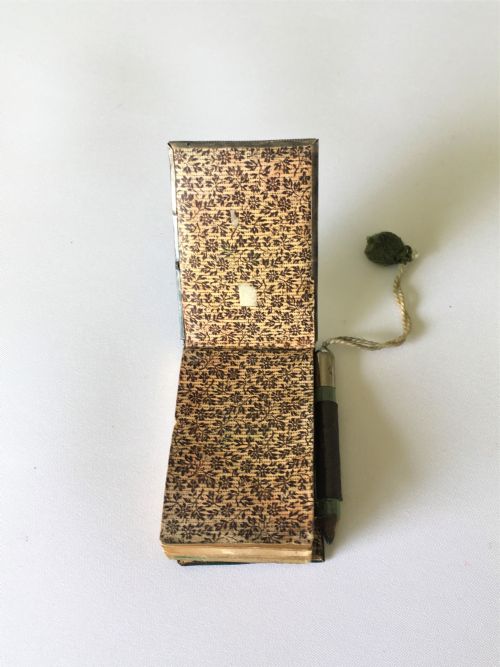 fig 1. A charming Edwardian silver fronted notebook