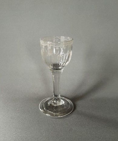 A Gorgeous 18th Century Cordial Glass