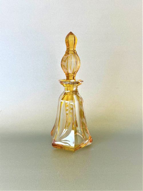 A Bohemian Style Art Deco Cologne Bottle