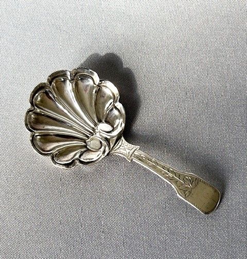 An Unusual Georgian Silver Caddy Spoon