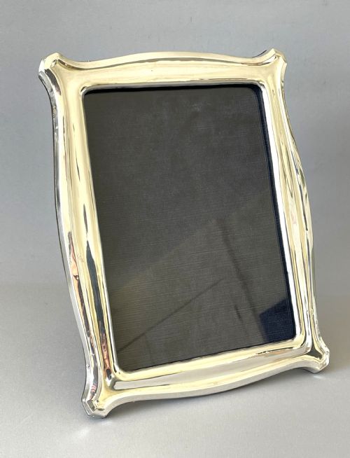 A Large George V Silver Photo Frame