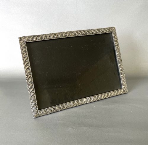 A William Comyns Landscape Victorian Silver Photo Frame