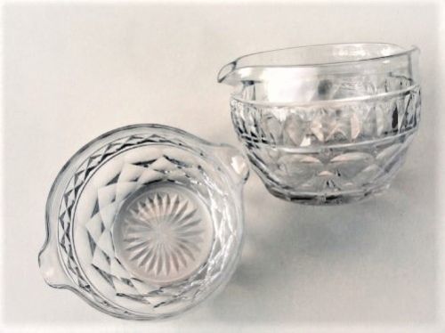 fig 1. A gorgeous pair of Victorian cut glass rinsers