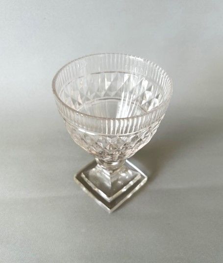 fig 1. A substantial Georgian Regency cut glass rummer