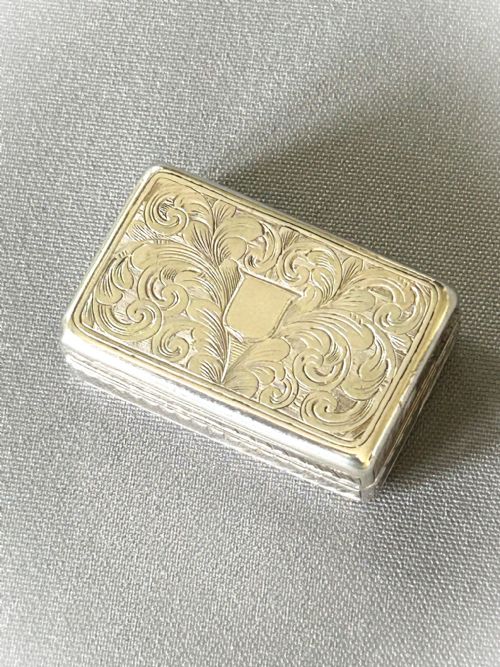 A Gorgeous Georgian Regency Silver Vinaigrette
