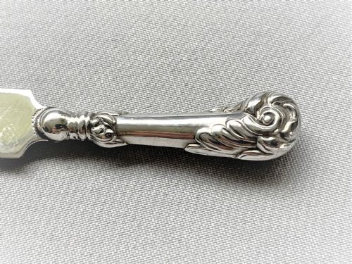 fig 1. A gorgeous George V silver bookmark