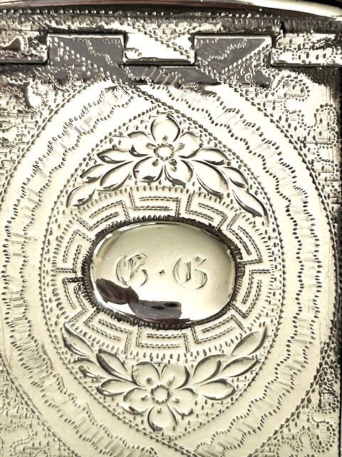 fig 1. An extremely rare Georgian silver double action snuff box