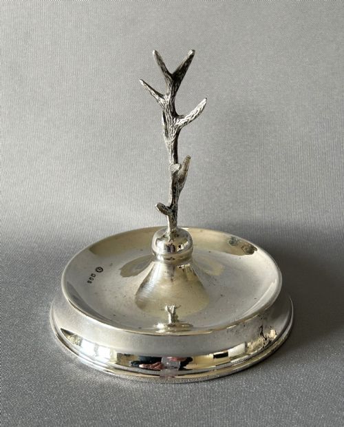 A Large George V Silver Ring Tree/trinket Dish