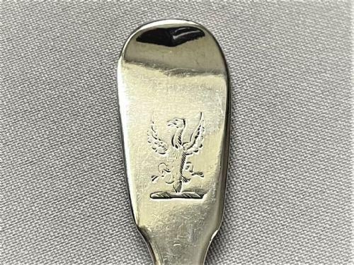 fig 1. Irish Georgian silver oyster fork