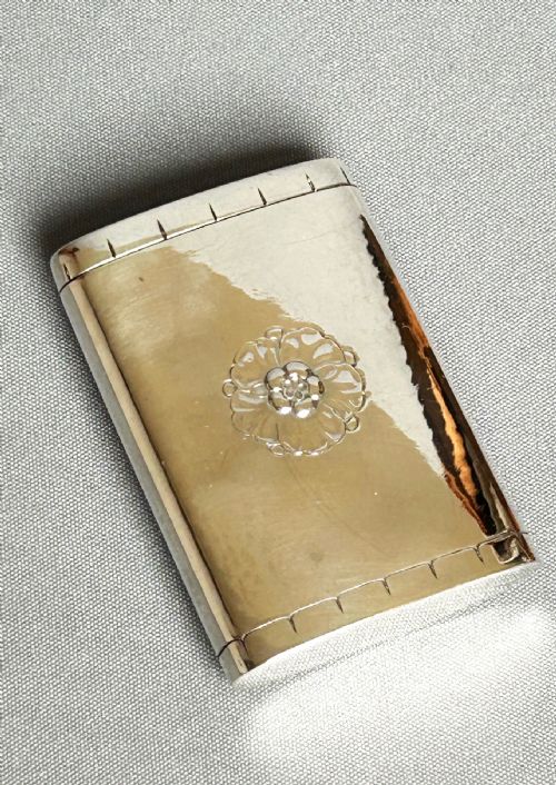 A Fabulous Arts & Crafts Georg Jensen Sliding Vesta