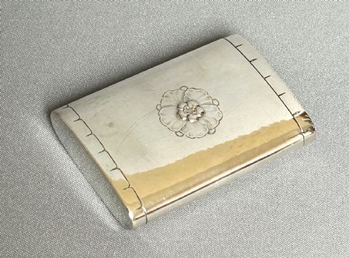 fig 1. A fabulous Arts & Crafts Georg Jensen sliding vesta
