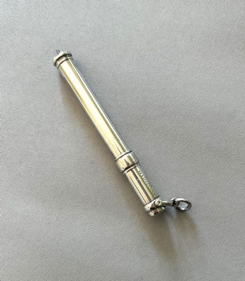 fig 1. A mid-Victorian Sampson Morden silver propelling pencil