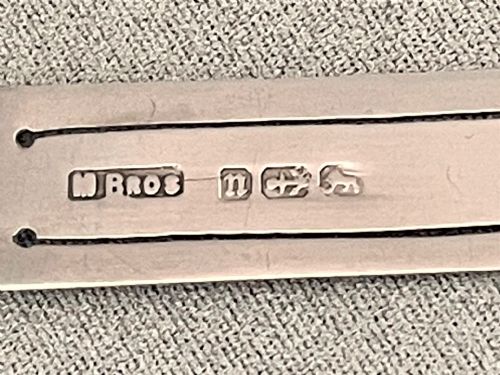 fig 1. A Charming Victorian Silver Bookmark