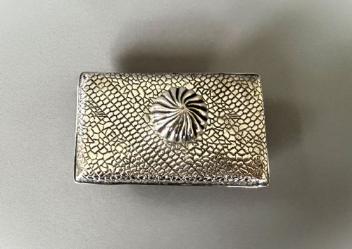 fig 1. A superb Victorian silver rocking blotter