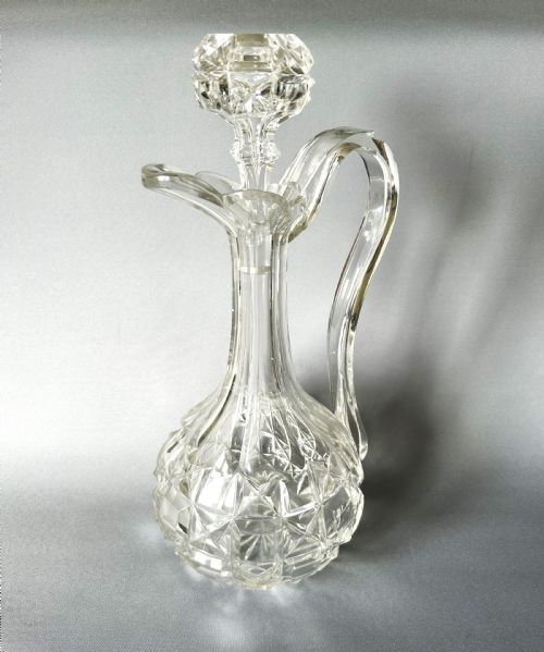 fig 1. An imposing large Victorian cut glass claret jug