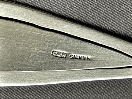 fig 1. An Edwardian novelty silver trowel bookmark