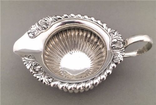 fig 1. A fine Chester silver Edwardian cream jug