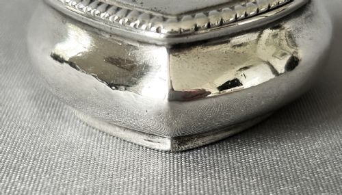 fig 1. A late Victorian silver heart shaped pill box