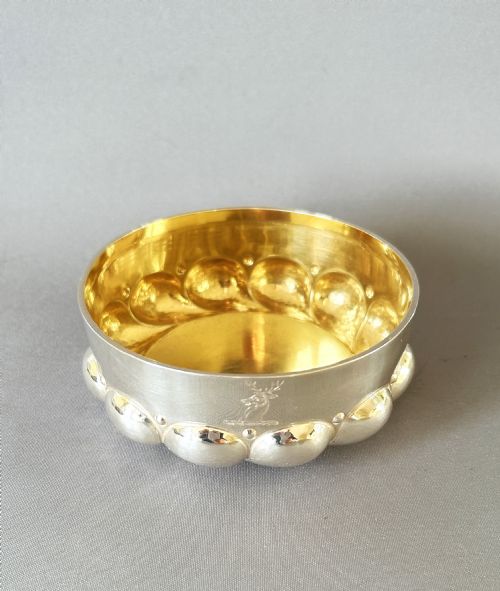 A Gorgeous Late Victorian Silver Gilt Arts & Crafts Bowl
