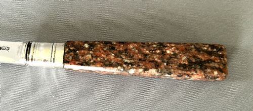 fig 1. A fabulous Georgian silver & agate letter opener