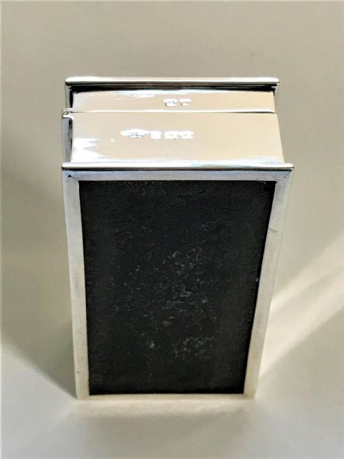 fig 1. Gorgeous Gentelman's silver & tortoisehsell trinket box