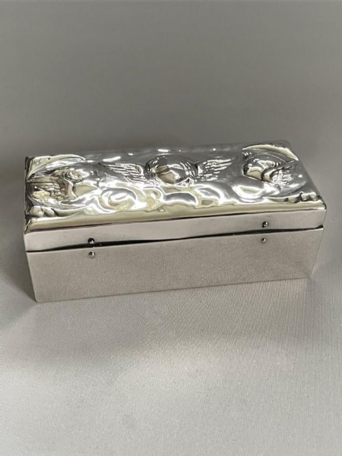 A Fabulous William Comyns Silver Ring Box