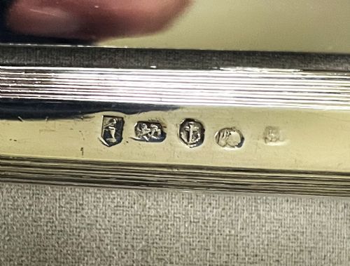 fig 2. An extremely rare set of 12 Georgian silver handled knives