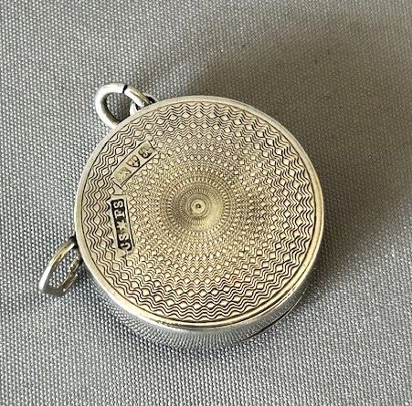 fig 1. A rare Chester silver Edwardian tape measure