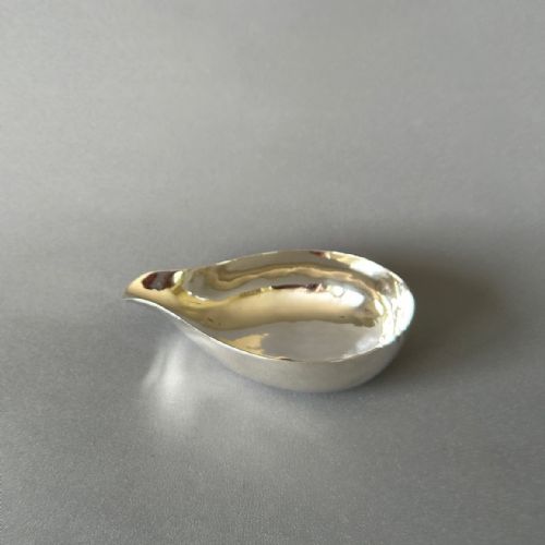 fig 1. A wonderful George II silver pap boat