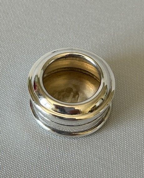 Rare Edwardian Silver Snooker Cue Chalk Box