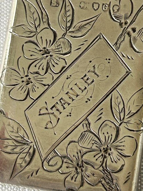 fig 1. An extremely rare Sampson Morden novelty silver vesta