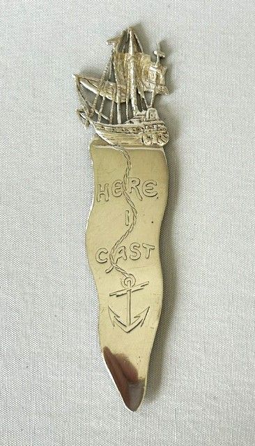 An Outstanding Victorian Novelty Silver Bookmark