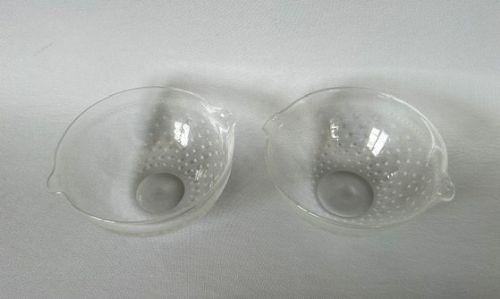 fig 2. An exquisite pair of Victorian star etched glass rinsers