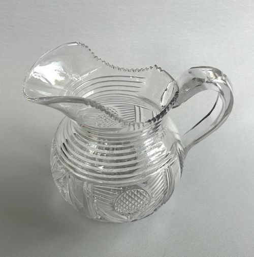 fig 1. A Gorgeous William IV cut glass water/lemonade jug