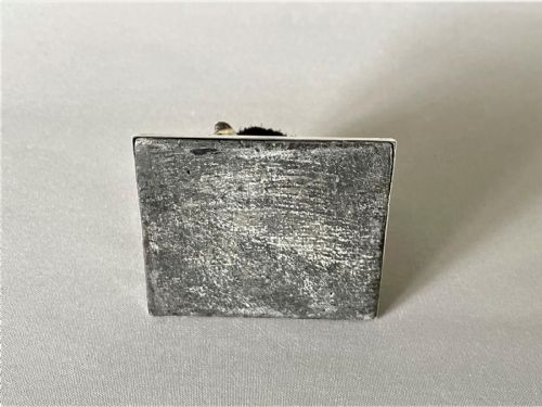 fig 1. A rare Edwardian silver pig pen wipe