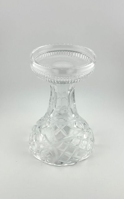 fig 1. A late Victorian cut glass pineapple stand